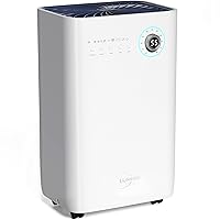 Lumysis 4500 Sq. Ft 50 Pints Dehumidifiers for Basements, Large Rooms, and Home with Auto or Manual Drainage | 45db Industry Leading Noise Reducing | Energy Saving, Air Filter, 3 Operation Modes and