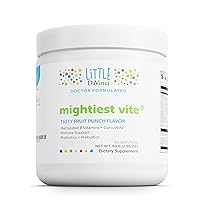 DAVINCI Little Mightiest Vite - with Probiotics and Prebiotics - Helps Immune System, Digestive Health, Gut Health and Healthy Brain* - with Vitamins and More - Fruit Punch Flavor - 84 g, 60 Servings