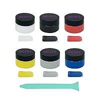 7Pcs Chalk Paste Mini squeggee pen Self Adhesive Stencils Paint Screen Printing Ink Set For Mesh Transfer DIY Home Decor, Wood Signs, Canvas, Glass, Chalk Arts, Crafts