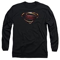 Justice League Movie T-Shirt Superman Logo Long Sleeve Shirt