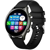 Smart Watch for Men 1.32” HD Touch Screen Fitness Tracker with Bluetooth Calls Step Counter Watch with Heart Rate Monitor Sleep Tracking Activity Trackers for iOS Android