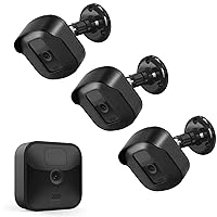 Blink Xt2 Wall Mount Bracket, 3 Pack Plastic Housing/Mount with Blink Sync Module Outlet Mount for Blink Xt2/Xt Indoor Outdoor Cameras Security System (Black)
