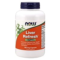 Supplements, Liver Refresh™ with Milk Thistle Extract and unique Herb-Enzyme blend, 180 Veg Capsules