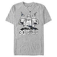 STAR WARS Birthday Trooper Fourty Men's Tops Short Sleeve Tee Shirt