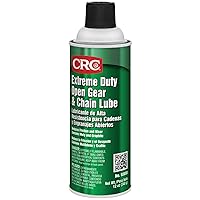 Extreme Duty Open Gear & Chain Lube 03058 – 12 Wt Oz., Industrial Grade Lubricant w/ Moly and Graphite