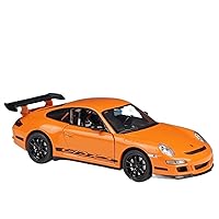 Scale car Model 1:24 Suitable for Porsche 911 Classic Sports Car Static Alloy Model Finished Toy Car Decoration Gift Colorful Toys (Color : Orange)