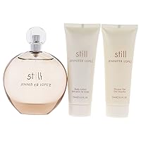 Still By Jennifer Lopez for Women - 3 Pc Gift Set 3.4oz Edp Spray, 2.5oz Body Lotion, 2.5oz Shower Gel, 3count