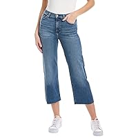 7 For All Mankind Women's Alexa High-Waist Crop Jeans