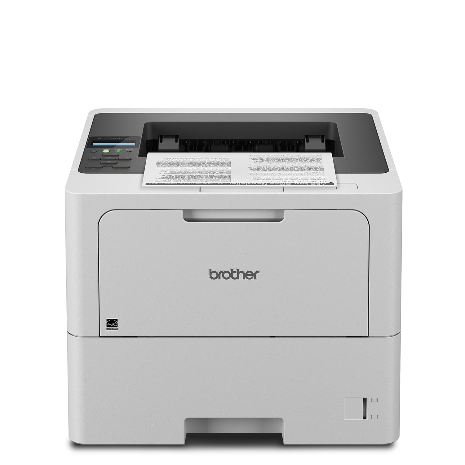 Brother HL-L6210DW Business Monochrome Laser Printer with Large Paper Capacity, Wireless and Gigabit Ethernet Networking, Low-Cost Printing, Duplex Printing, and Mobile Printing