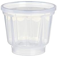 Tiger Crown Jelly Shape, Clear, 3.0 x 3.0 x 2.5 inches (75 x 75 x 63 mm), Jelly Mold 4 Pieces, Polypropylene, Lid Included, Stackable, Easy Removal, 220, Pack of 4