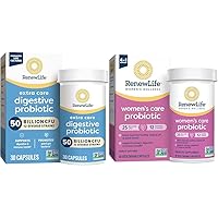 Extra Care Digestive Probiotic Capsules, 50 Billion CFU Guaranteed & Womens Wellness #1 Selling Women's Probiotic