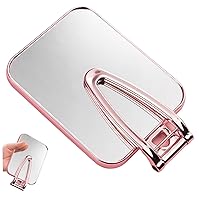 Mirror Sets Magnifying Makeup Mirror Double Sided Travel Handheld or Stand Mirror Foldable Makeup Mirrors for Makeup Application Tweezing Blackhead