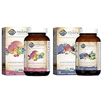 Organics Vitamins for Women 40+ - 60 Tablets & Organics Multivitamin for Men - Men's Once Daily Whole Food Vitamin Supplement Tablets, Vegan, 30 Count