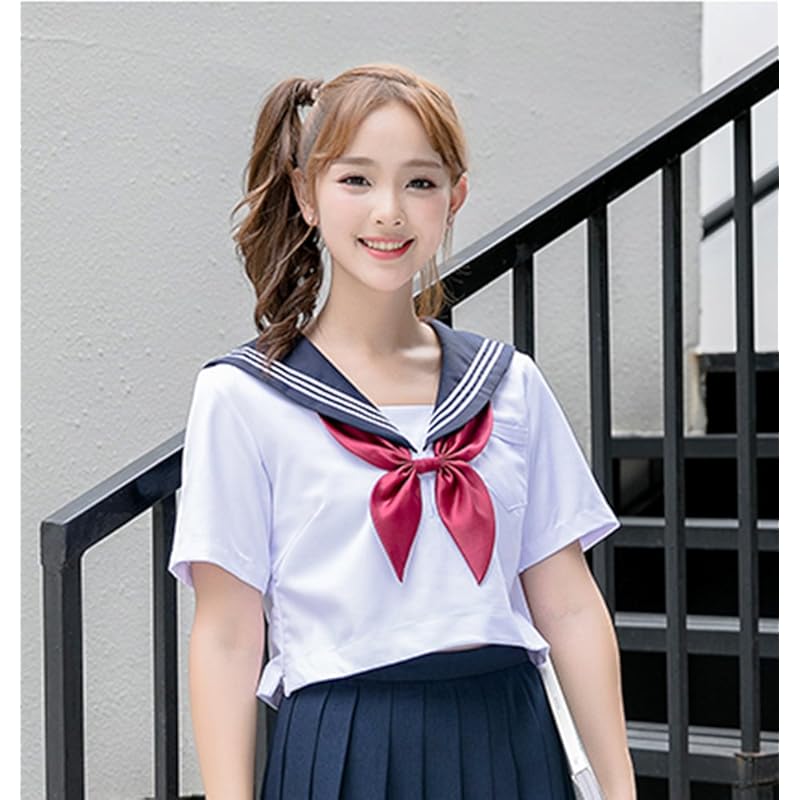 HD wallpaper: anime, anime girls, original characters, sailor uniform,  ponytail | Wallpaper Flare