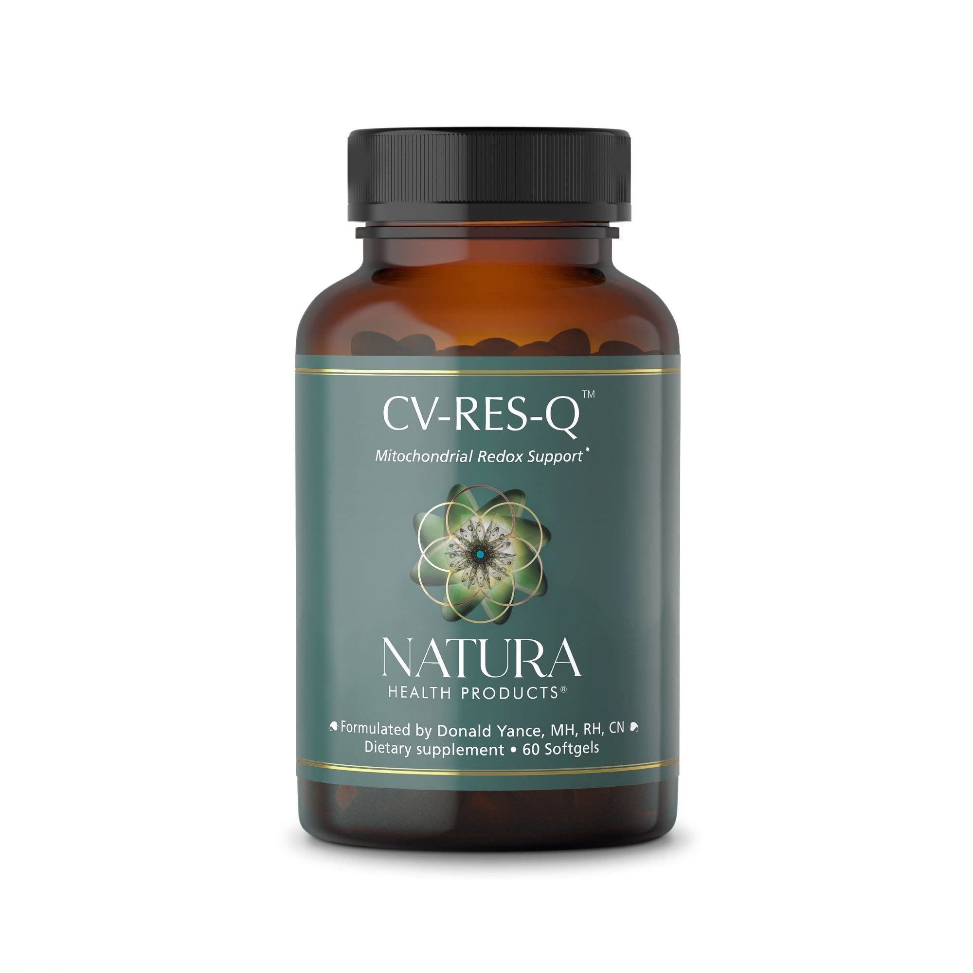Natura Health Products - CV-Res-Q Resveratrol Antioxidant and Heart Cardiovascular Supplement - with Quercetin, CoQ10, Bioperine, and Resveratrol -...