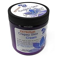 Extreme Crepey Skin Body & Face Cream with Hyaluronic Acid, Alpha Hydroxy and more for Dry & Damaged Skin, 8oz - Unscented (Made in the USA), Diva Stuff