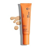 Ray Reverse SPF 50+ Sheer Mineral Facial Sunscreen (2 fl oz.) | Skin Damage Reversing Sun Care | Anti-Aging Tinted Moisturizer, UVA/UVB & Blue Light Protection