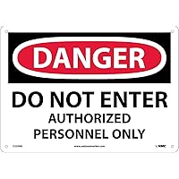 NMC D200RB OSHA Sign, 