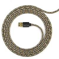 Paracord Mouse Cable for Gaming Mice - for Xtrfy MZ1 RGB - (Brown 5)