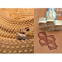Snake Skin Leather Crafting Stamp Tool for Leather Crafts Brass #67B4