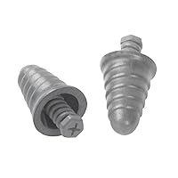 3M 10093045929518 E-A-R Skull Screws P1300 Push-to-Fit Uncorded Earplugs, 9