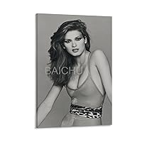 VERITTY Sexy Poster of Gia Carangi Female Model Aesthetic Posters for Bedroom2 Canvas Painting Wall Art Poster for Bedroom Living Room Decor 24x36inch(60x90cm) Frame-style