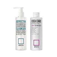 ROVECTIN] Conditioning Cleanser & Cica Care Toner for Soothing, Calming and Hydrating