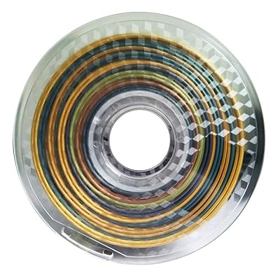 Inland 1.75mm PLA Silk 3D Printer Filament 1.0 kg (2.2 lbs.) Spool