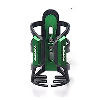 for Suzuki VSTROM DL 250 650 1000 V-Strom 650/XT 1000/X Motorcycle Accessorie CNC Beverage Water Bottle Drink Thermos Cup Holder Water Bottle Cages (Color : Green)