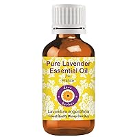 Deve Herbes Pure Lavender Essential Oil (Lavandula angustifolia) (Made in France) Steam Distilled 50ml (1.69 oz)