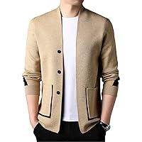 Designer Knit Cardigan for Men Sweater Casual Japanese Coats Graphic Jacket Mens Clothing