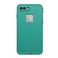 Lifeproof FRĒ SERIES Waterproof Case for iPhone 7 PLUS (ONLY) - Retail Packaging - SUNSET BAY (LIGHT TEAL/MAUI BLUE/MANGO TANGO)