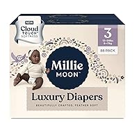 Diapers Sizes 1-6 Luxury Diapers COUCHES DE Luxe (Choose Size) (Size 3-88 Diapers (13lbs-24lbs))