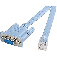 StarTech 6 ft. RJ45 to DB9 Cisco Console Management Router Cable - M/F (DB9CONCABL6)