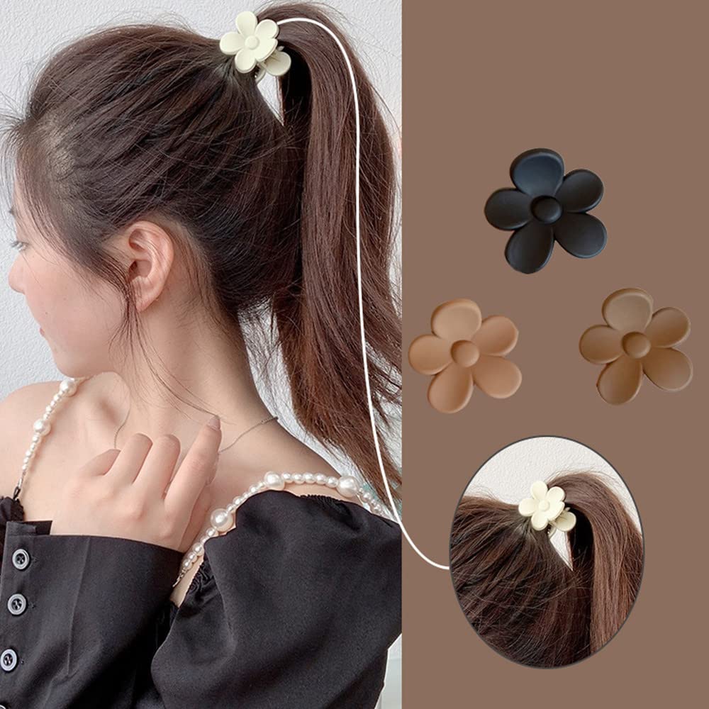 Small Claw Clips for Thin/Medium Thick Hair,12Pcs 1.5 Inch Mini Matte Tiny Jaw Clips for Women Girls 4 Style Nonslip ¡­