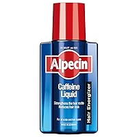 Alpecin After Shampoo Caffeine Liquid Hair Recharger, 6.76 fl oz, Scalp Tonic for Men's Thinning Hair Growth, Sulfate Free with Castor Oil