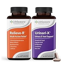 Urinari-X with Discomfort Relief - Urinary Tract Support - Fast Acting UTI Relief - Vitamin Supplement for Healthy Bladder Function & Immunity - D-Mannose, Cranberry,