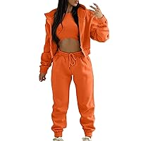 SNKSDGM Women's Two Piece Outfits 2023 Fall Long Sleeve Tunic Tops and Bodycon Biker Shorts Sets Sweatpant Joggers Set