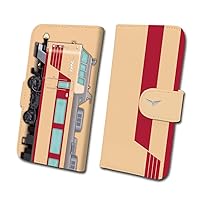 Railway Smartphone Case No.56 485 Series Kuha 481-300 No. Android iPhone X/Xs/XR [Notebook Type] Licensed by JR East Japan by JR West Japan by JR Kyushu Approved tc-t-056-al