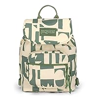 JanSport Highlands Mini Pack Backpack, Simple Cutout Green, One Size