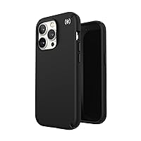 Speck iPhone 14 Pro Case - Drop Protection, Scratch Resistant, Built for MagSafe Slim Phone Case for 6.1 Inch iPhones 14 Pro - Anti-Fade Case - Presidio2 - Black/White