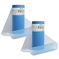 Expo International Pack of 2 Premium Matte Spool of 6-inch X 25 Yards | Light Blue Tulle