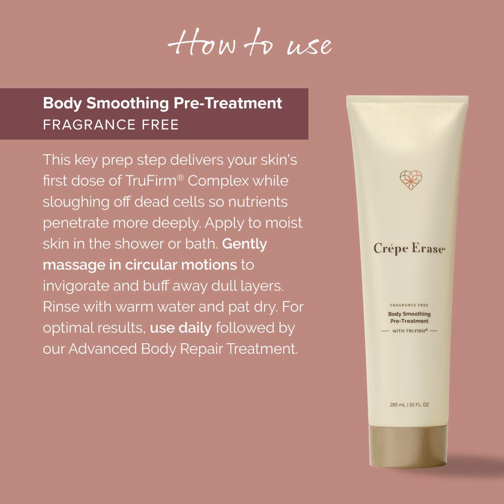 Crepe Erase Advanced, Body Smoothing Pre-Treatment with Trufirm Complex(Packaging May Vary)