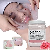 Jelly Mask Powder for Face Mask Skin Care, Natural Gel Facial Masks, Professional Peel Off hydrojelly Mask, Moisturizing & Hydrating for Wrinkles & Acne 23 Fl Oz (Rose)
