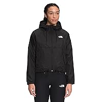 THE NORTH FACE Women's Antora Rain Hoodie (Standard and Plus Size), TNF Black, Large