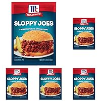 McCormick Sloppy Joes Seasoning Mix, 1.31 oz (Pack of 5)