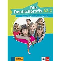Die deutschprofis a2.2, libro del alumno y libro de ejercicios con audio y clips online