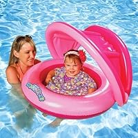Sun Smart Grow with Me 2-in-1 Sun Shade Baby Boat and Swim Trainer- Girls
