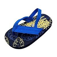Girls & Boys Flip Flops For Kids Sandals Toddler Summer Shoes With Adjustable Elastic Strap Eva Beach Shoes