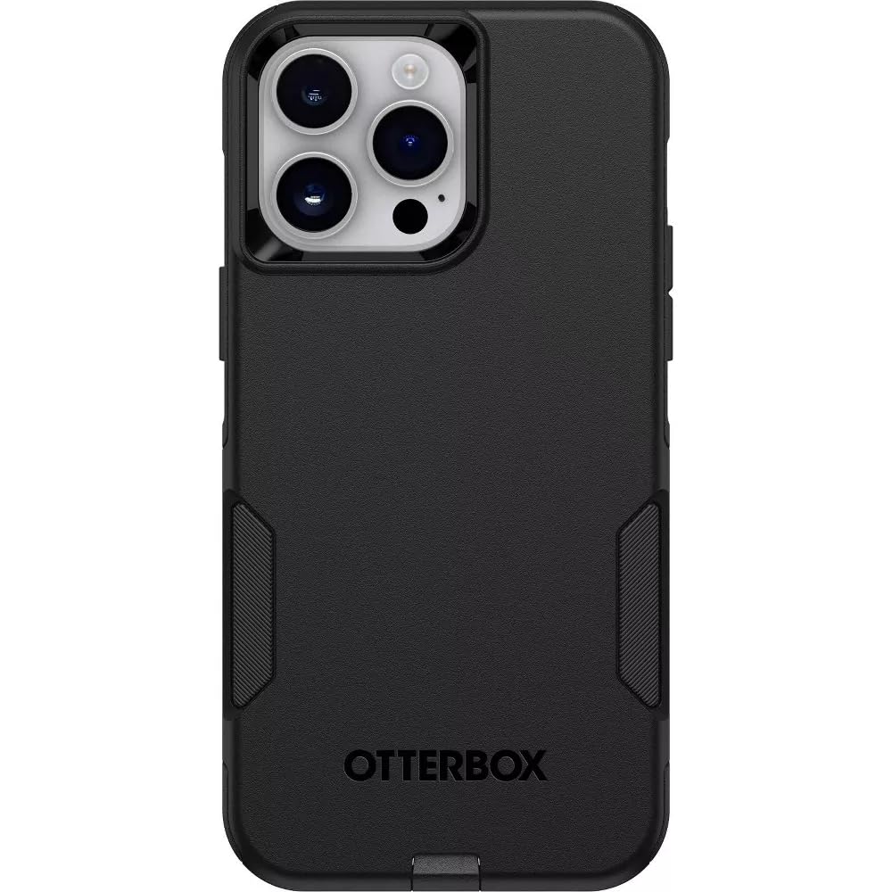 OtterBox iPhone 14 Pro Max (Only) - Commuter Series Case - Black - Slim & Tough - Pocket-Friendly - with Port Protection - Non-Retail Packaging